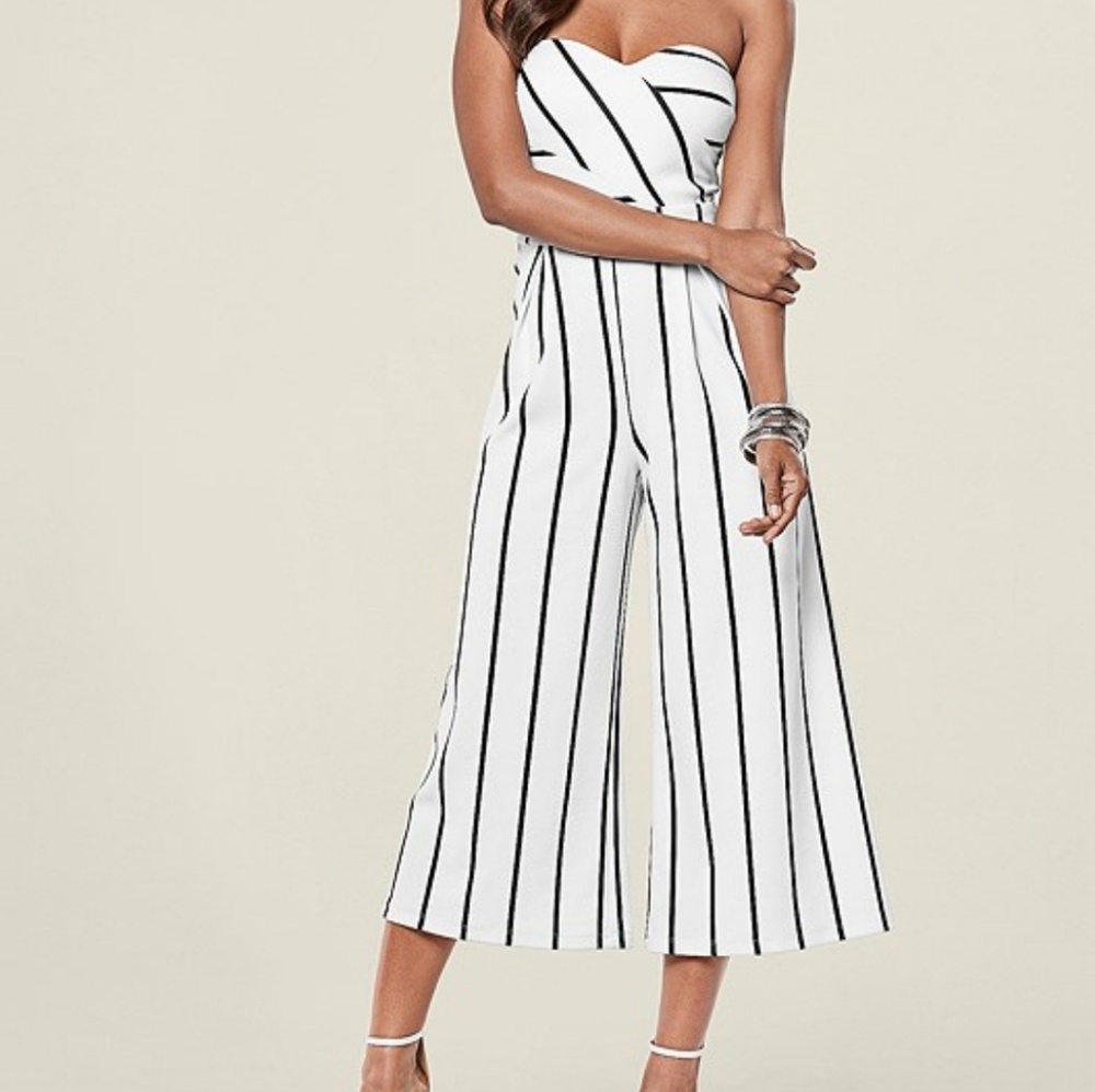 Stripe Jumpsuit.